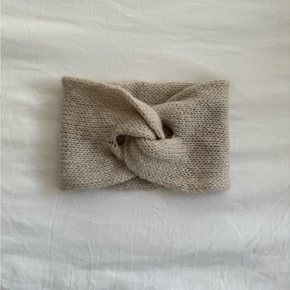 Tan twist Headband/Sweatband - Picture 2 of 4